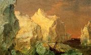 Frederic Edwin Church Icebergs and Wreck in Sunset Germany oil painting reproduction